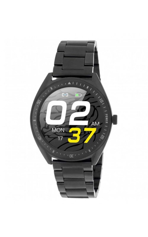 Ρολόι Χειρός 3GUYS 3GW3301 Smartwatch Black Bracelet Strap